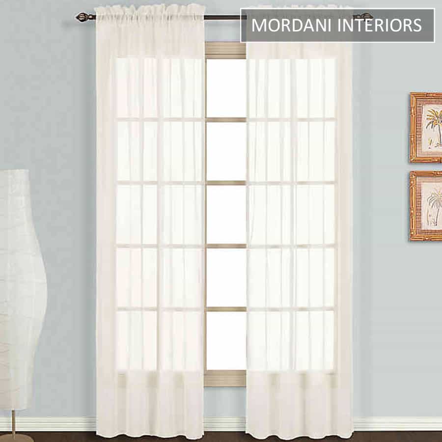 Egg White Sheer Curtain